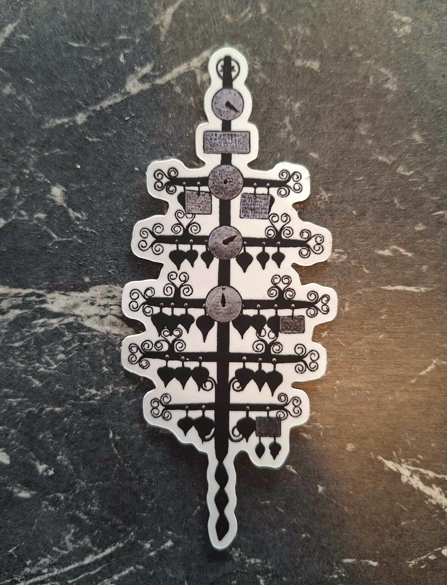 Järnkors klistermärke