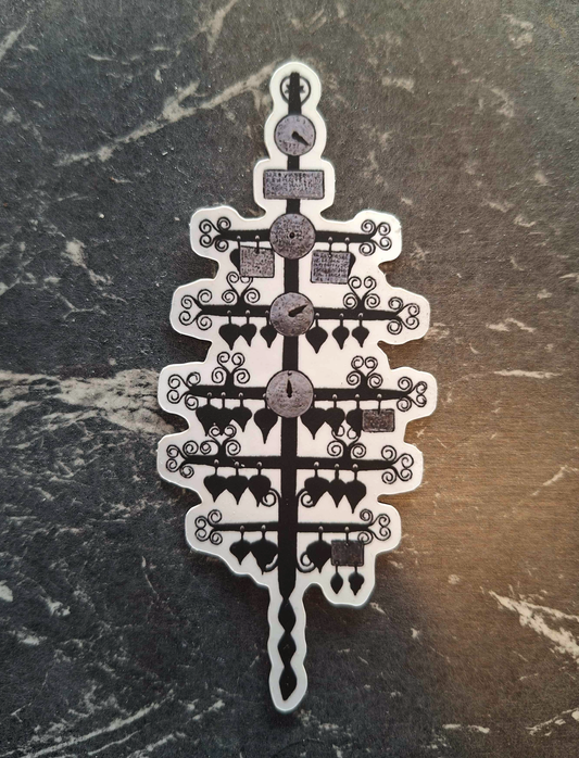 Järnkors klistermärke