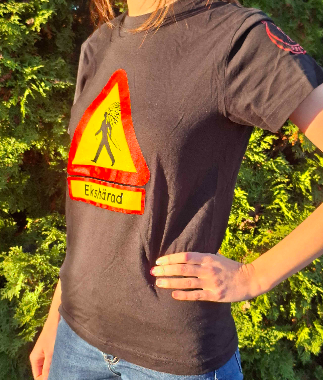 T-shirt Ekshäradsindian svart