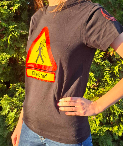 T-shirt Ekshäradsindian svart