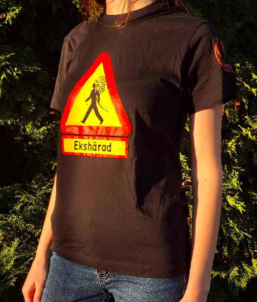 T-shirt Ekshäradsindian svart
