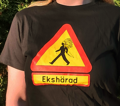 T-shirt Ekshäradsindian svart